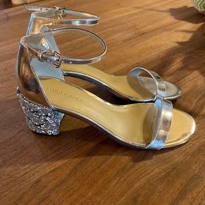 Marc Fisher Safia Glitter Embellished Heels